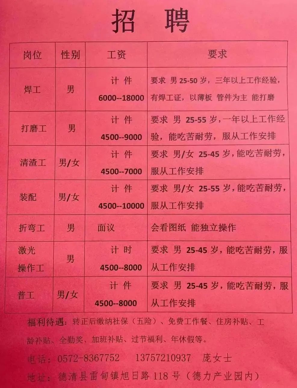 商河最新招聘信息更新速递