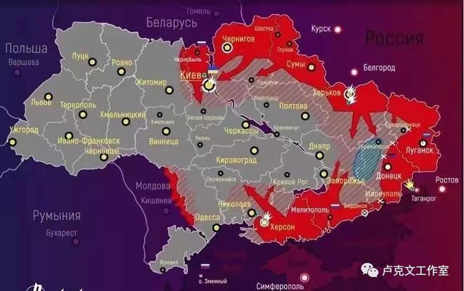 乌克兰最新局势地图，科技观察下的局势变化与前沿洞察